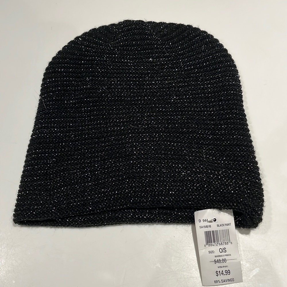 Sparkly black hat